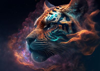 Spirit Animal Tiger' Poster by Jiri Hodecek | Displate