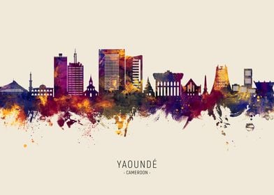 Yaounde Skyline Cameroon