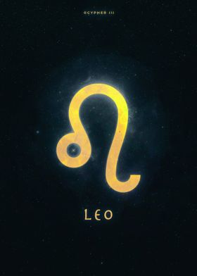 'Leo' Poster by cypher the third | Displate