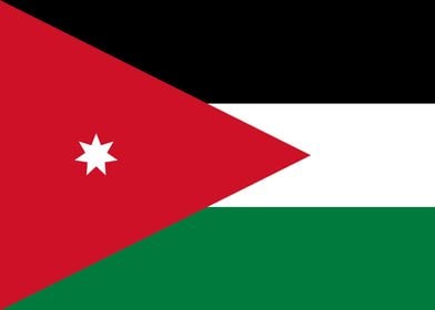 Flag of Jordan