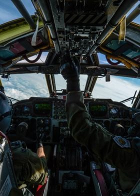 B52 cockpit