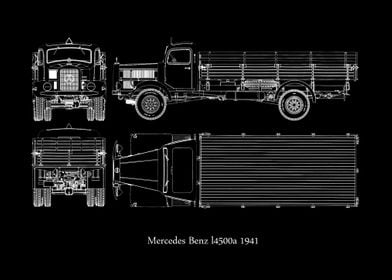 Mercedes Benz l4500a 1941