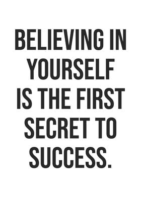 Believe In Yourself