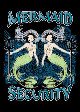 Mermaid Security Gift Girl