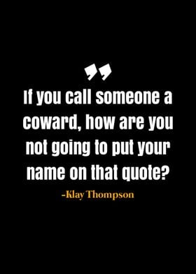 Klay Thompson quote 