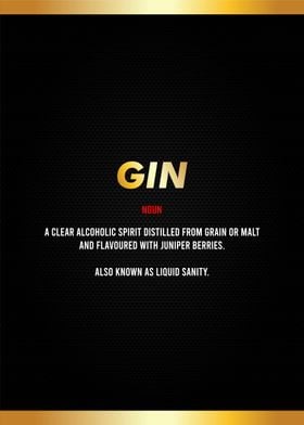 gin funny definition