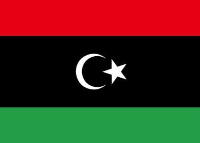 Libyan Flag of Libya