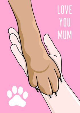 Dog Mum Love