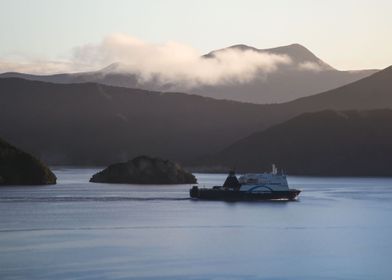 Ferry crossing the Fjords