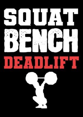 Squad Bench Deadlift Fitne