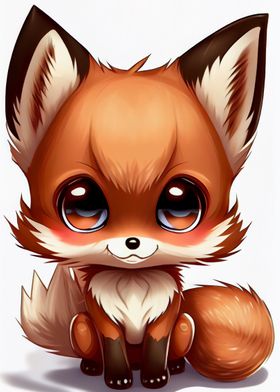 Cute little fox