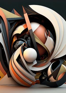 Modern Abstract by Atchi