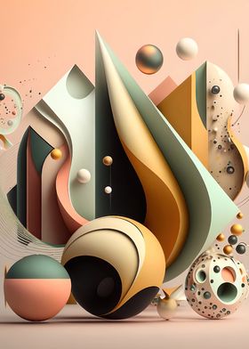 Modern Abstract by Atchi