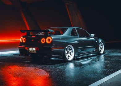 Nissan R34 GTR