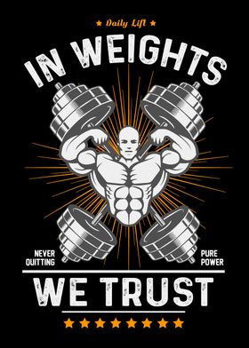 In Weights We Trust