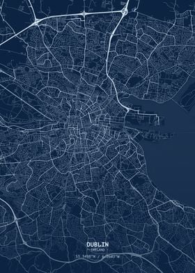 Dublin Blueprint Map