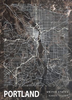 PORTLAND CITY MAP