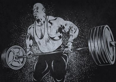 Ronnie Coleman Barbell Row