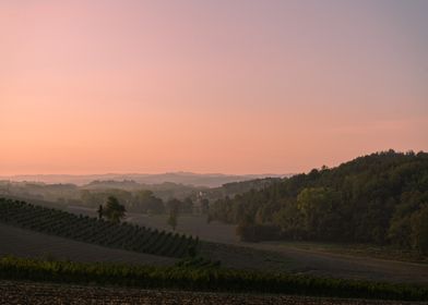 Sunrise in Piemonte