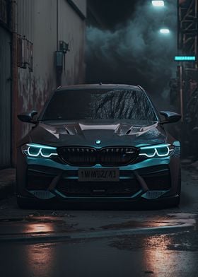 BMW M5 In The City
