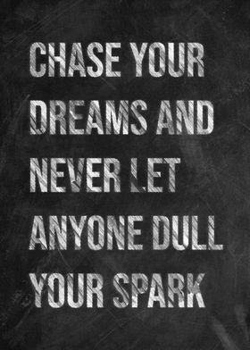 CHASE YOUR DREAMS