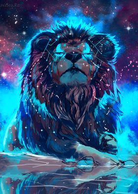 Lion Shining Galaxy