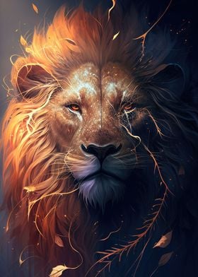 Lion Animals Wall Art-preview-0