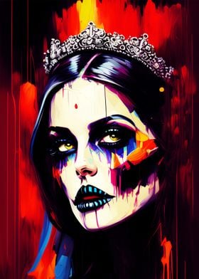 Beautiful Gothic Queen