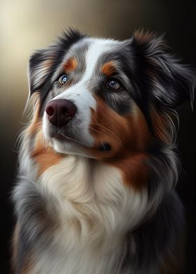 Australian sheppard dog