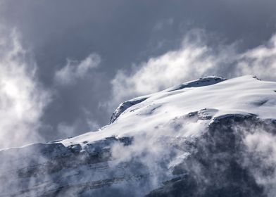 SNOW COVERED ROCKS