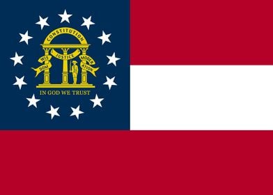 Georgia State Flag