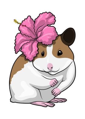 Hamster Hibiscus Flower