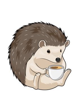 Hedgehog Coffee Cup