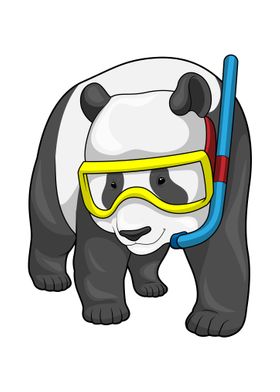 Panda Diver Snorkel