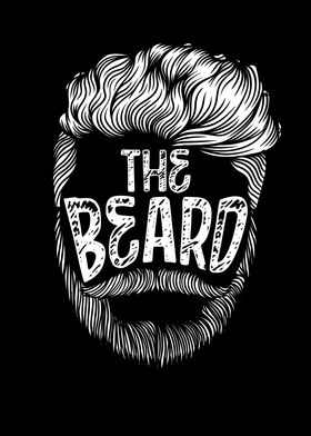 The beard from the man