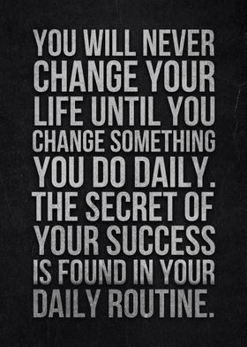 change your life