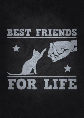 Best Friends For Life Cat