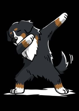 Bernese Mountain Dabbing