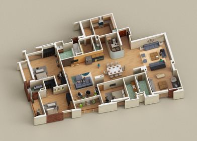 3 bedroom apartment 