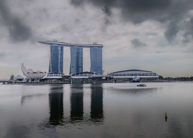 Moody Skies over Singapore