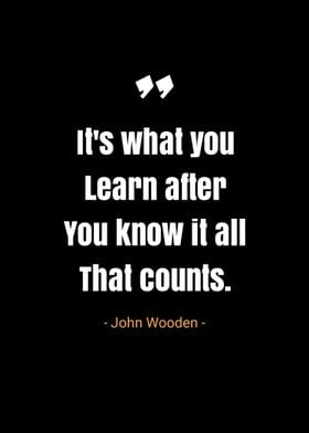 John Wooden quotes