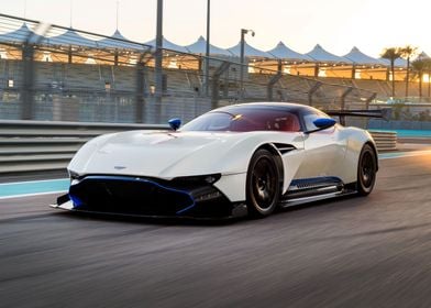 Aston Martin Vulcan White