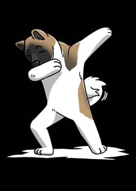 Akita Dabbing 