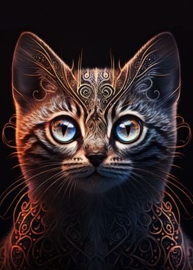 Portrait Art Cat