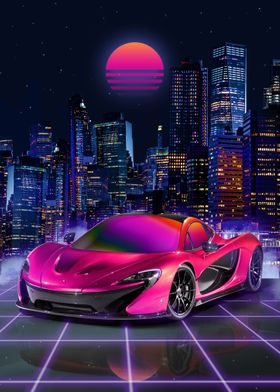 McLaren Synthwave Outrun