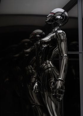 Sexy Cyborg Android