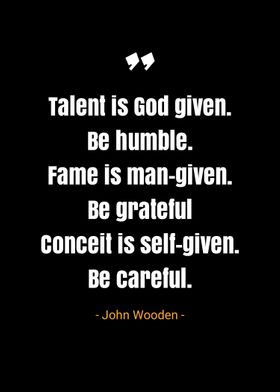 John Wooden quotes