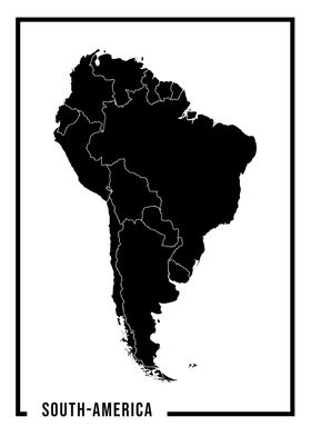 South America Map