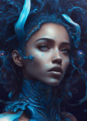Fantasy Portrait Aquawoman