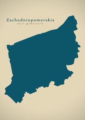 Zachodniopomorskie map